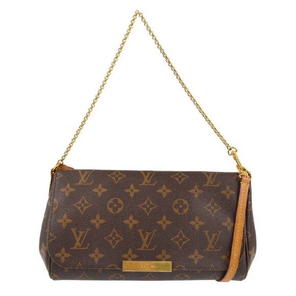 Louis Vuitton Monogram Favorite MM Shoulder Bag M40718 DU4123 XX08051 - Picture 1 of 7